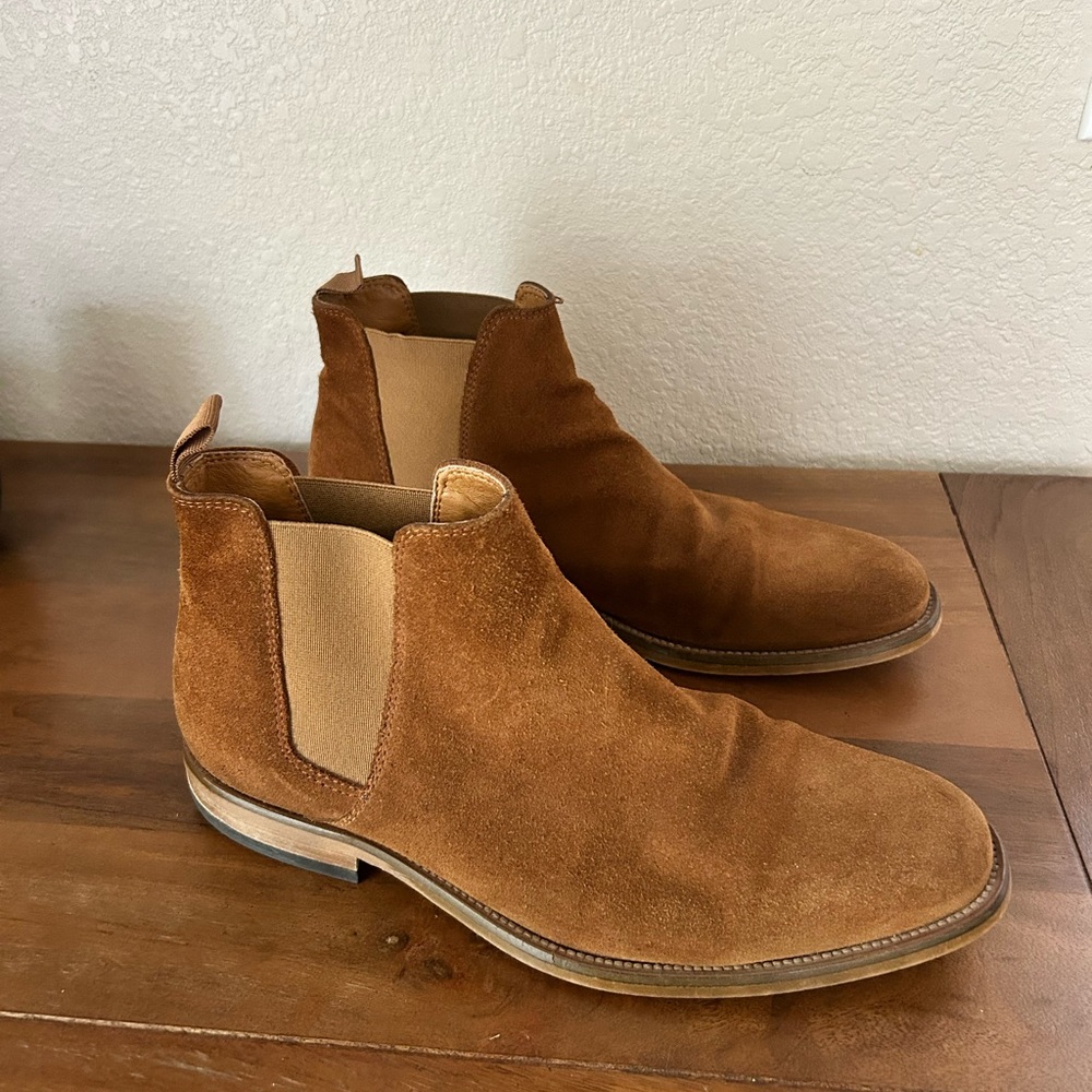 Aldo Suede Chelsea Boots